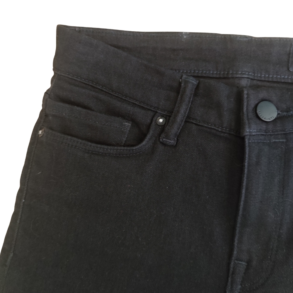 All Saints Black Skinny Jeans with Modern Fit - Picture 5 of 8